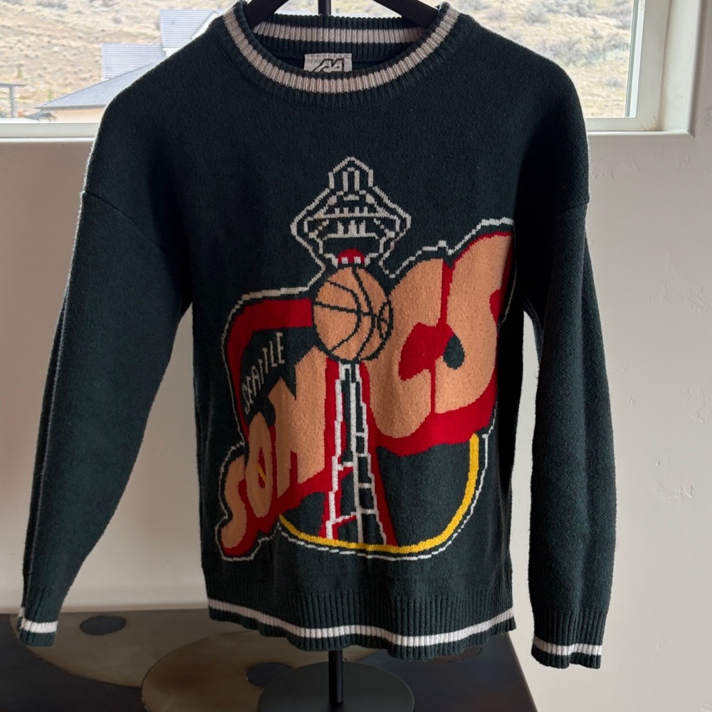 Seattle Sonics Sweater - Black